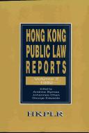 Cover of: Hong Kong Public Law Reports