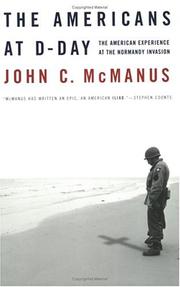 Cover of: The Americans at D-Day: The American Experience at the Normandy Invasion