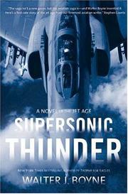 Cover of: Supersonic Thunder: A Novel of the Jet Age