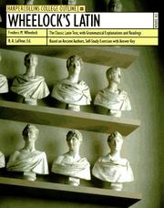 Cover of: Wheelock's Latin