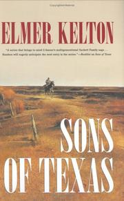 Cover of: Sons of Texas by Elmer Kelton