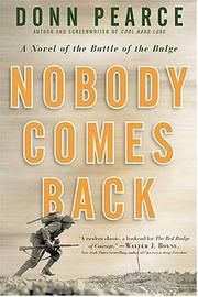 Cover of: Nobody Comes Back by Donn Pearce