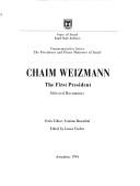 Cover of: Ḥayim Ṿaitsman by Chaim Weizmann