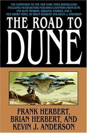 Cover of: The road to Dune by Frank Herbert