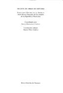 Cover of: Breve Historia De Oaxaca/ Brief History of Oaxaca (Fideicomiso Historia De Las Americas) by Margarita Dalton