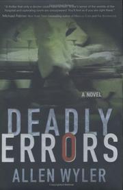 Cover of: Deadly errors
