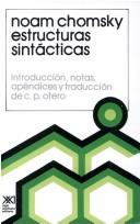 Cover of: Estructuras Sintacticas by Noam Chomsky