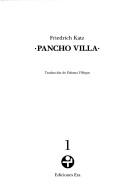 Cover of: Pancho Villa - 2 Tomos by Friedrich Katz