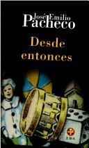 Cover of: Desde entonces