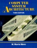 Cover of: Arquitectura de Computadoras by M. Morris Mano
