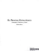 Cover of: Proceso Estrategico, El - Conceptos, Contextos
