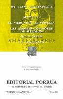Cover of: Macbeth el mercader de Venecia/ Macbeth The merchant of Venice by William Shakespeare