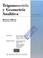 Cover of: Trigonometria y Geometria Analitica - 4 Edicion