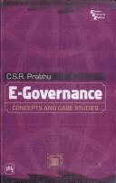 Cover of: E-Governance by C.S.R. Prabhu