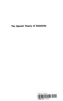 Cover of: The Special Theory to Relativity by Sriranjan Banerji, Asit Banerji