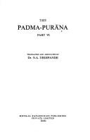 Cover of: Padma-Purama, Part 6 (Ancient Indian Tradition and Mythology)