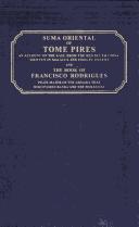 Cover of: The Suma Oriental of Tome Pires, 1512-1515 (2 Volume Set) by Tome Pires (author), Armando Cortesao (editor)