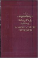 Cover of: Sanskrit-Telugu Dictionary by Anonymous