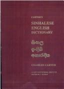 Cover of: A Sinhalese - English Dictionary by Charles Carter