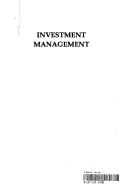 Cover of: Investment Management Security ; Analysis and Portfolio Management by V.K. Bhalla