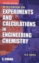 Cover of: Textbook on Experiments and Calculations in Engineering Chemistry