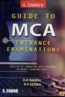 Guide to MCA ; Entrance Examinations
