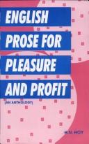 Cover of: English Prose for Pleasure and Profit