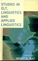 Cover of: Studies in ELT, Linguistics and Applied Linguistics