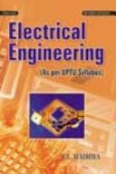 Cover of: Electrical Engineering ; As Per UPTU Syllabus
