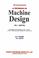 Cover of: Textbook of Machine Design