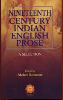 Cover of: Nineteenth Indian English Prose: A Selection