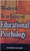 Cover of: Modern Teaching of Educational Psychology