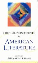 Cover of: Critical Persepctives in American Literature