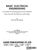 Cover of: Basic Electrical Engineering