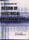 Обложка A Textbook of Design of Electrical Installations