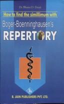 Cover of: How to Find Simillimum with Boger's Repertory