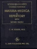 Cover of: Boeninghausen's Characteristic Matera Medica and Repertory