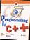 Cover of: Programming in C++