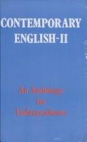 Cover of: Contemporary English - II ; An Anthology for Undergraduates