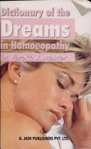 Cover of: Dictionary of the Dreams in Homoeopathy