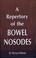 Cover of: A Repertory of the Bowel Nosodes