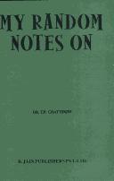 Cover of: My Random Notes by T.P. Chatterjee