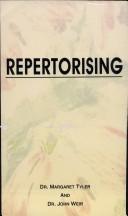 Cover of: Repertorising