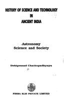 History of Science and Technology in Ancient India by Debiprasad Chattopadhyaya