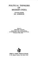 Cover of: B.R. Ambedkar by Verinder Grover