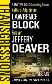 Cover of: Transgressions Vol. 1 by Lawrence Block, Jeffery Deaver