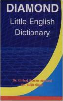 Cover of: Diamond Little English Dictionary by Baljit Singh