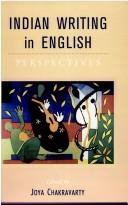 Cover of: Indian Writing in English ; Perspectives