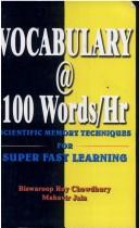 Cover of: Vocabulary @ 100 Words/Hr.