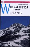 Cover of: Why are Things the Way They Are?